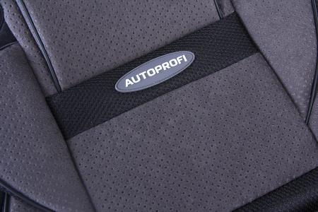 Накидка на сиденье MULTI COMFORT MLT-320 BLACK/DARK GREY ортопедическая, велюр (3 элемента)  AUTOPROFI /1/12