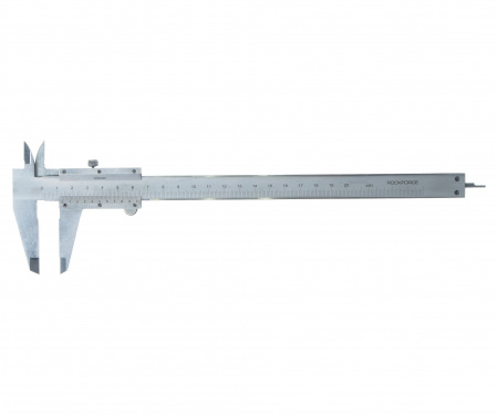 Штангенциркуль RF-5096P2 (0-200мм, 0.02мм; внутр. Ø, наруж. Ø + глубиномер), в пластиковом футляре ROCKFORCE /1
