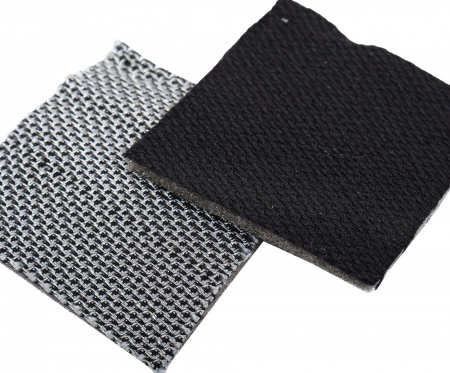 Чехлы на сиденье CUSHION COMFORT CUS-1505 BLACK/GREY эко-хлопок, 3D крой, поясничный упор, AIRBAG (15шт) AUTOPROFI /1/5